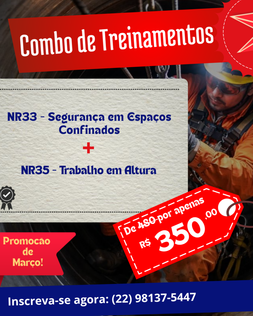 Treinamentos promoção